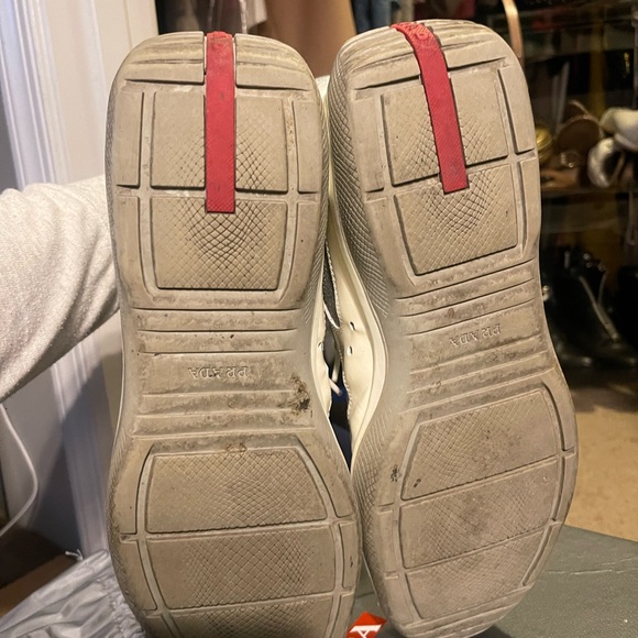 Prada Vernice +Bike Vinaccia + Acciaio athletic sneakers - Picture 2 of 5